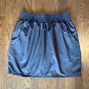 AA black mini skirt